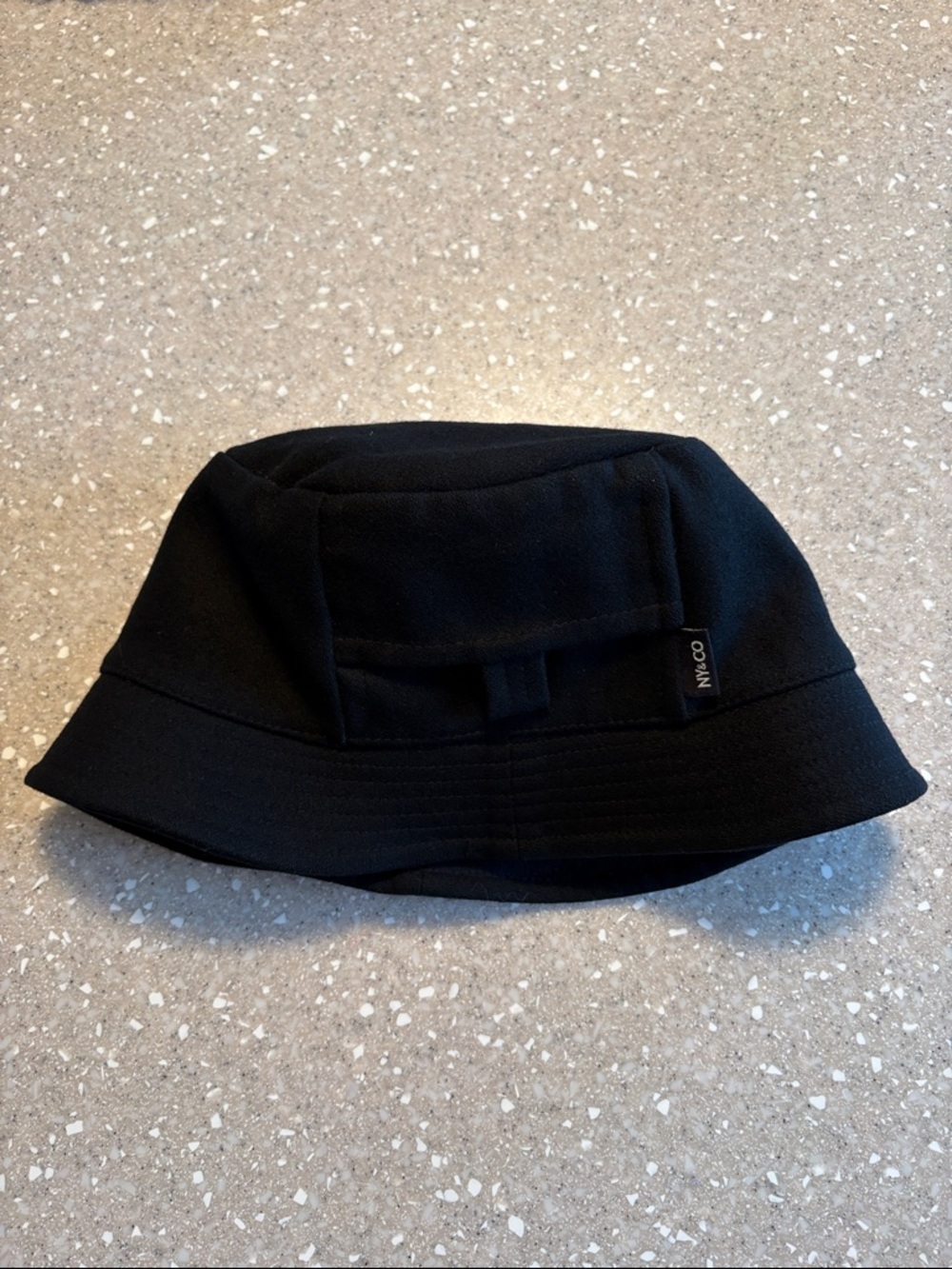 NYC Black Women’s Bucket Hat with Subtle Logo